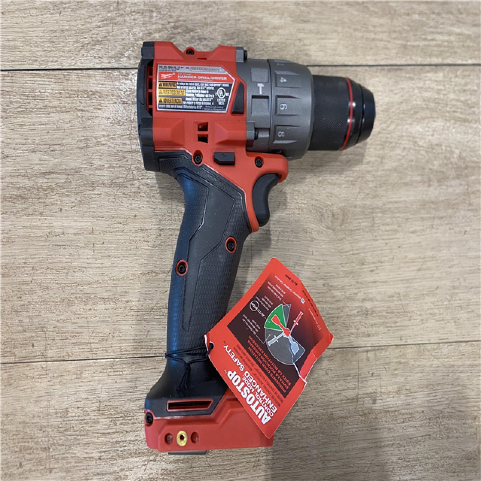 AS-IS Milwaukee FUEL 18V Lithium-Ion Brushless Cordless 1/2 in. Hammer Drill/Driver (Tool-Only)