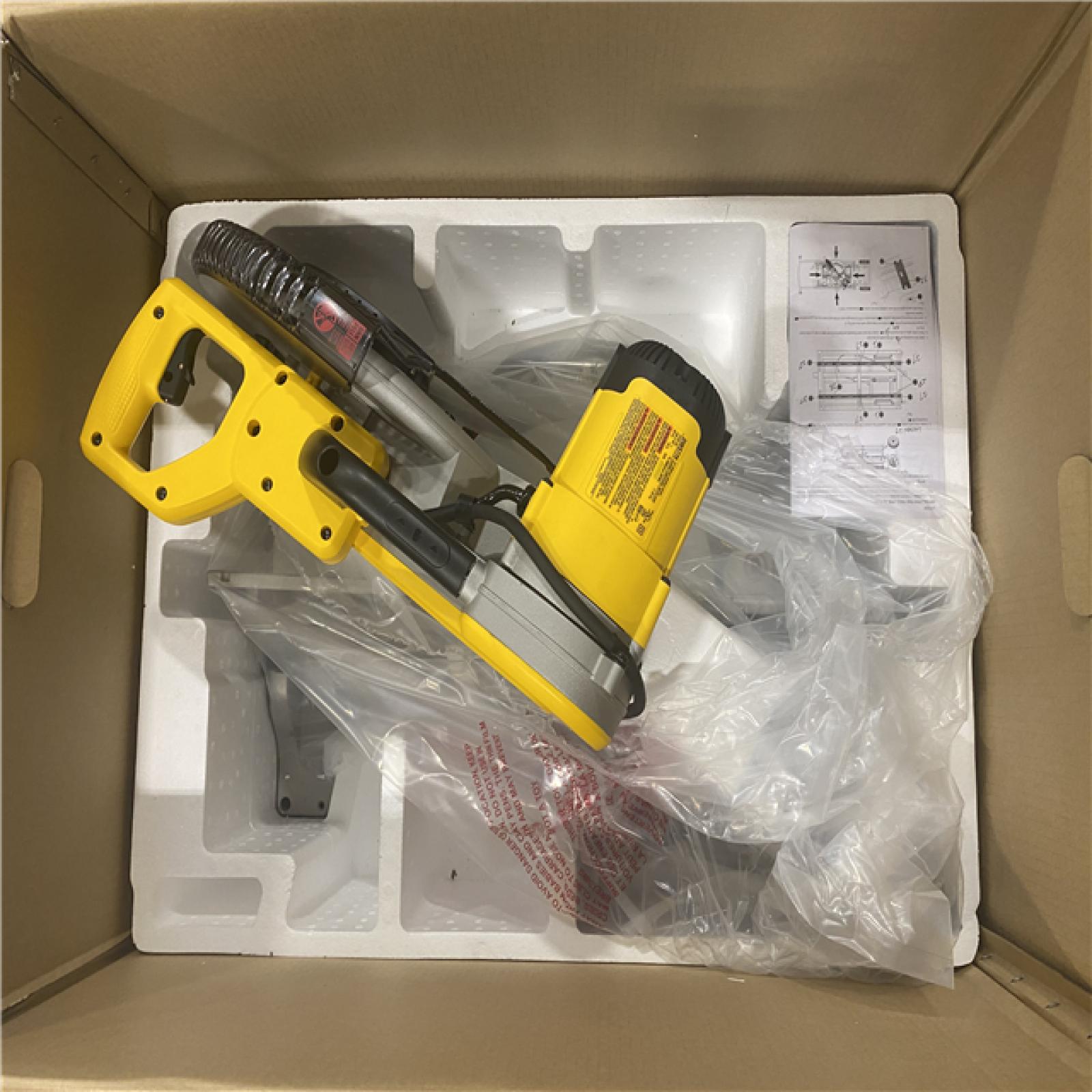 As-Is-  DEWALT 15 Amp Corded 12 in. Double Bevel Sliding Compound Miter Saw