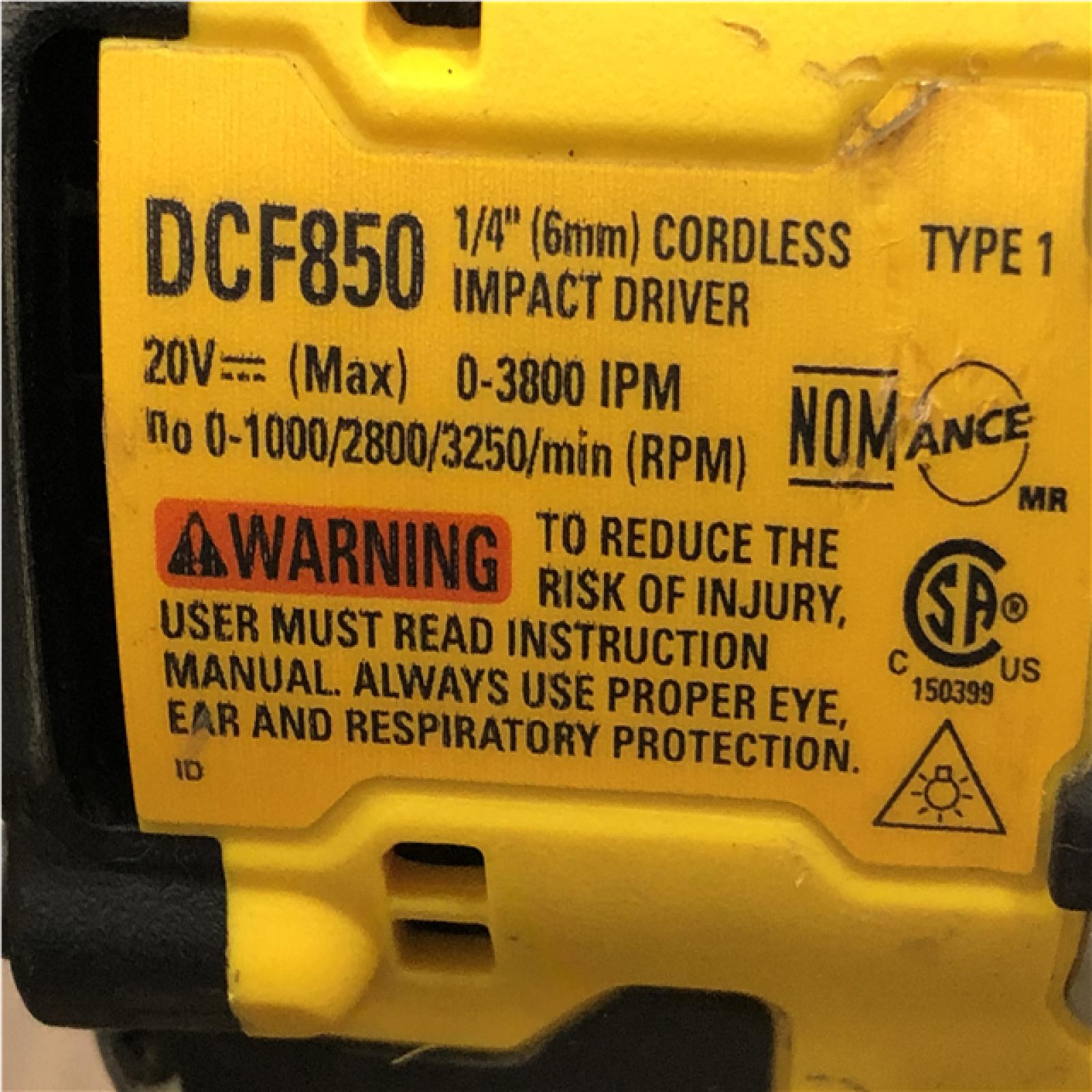 AS-IS DEWALT ATOMIC 20V MAX Lithium-Ion Cordless 2-Tool Combo Kit