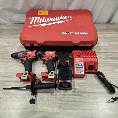 LIKE NEW! - MILWAUKEE FUEL 18V Cordless Hammer Drill and Impact Driver Combo Kit