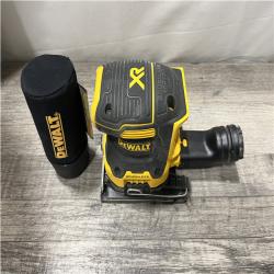 AS-IS DEWALT 20V MAX XR Brushless Cordless 1/4 Sheet Variable Speed Sander (Tool Only)