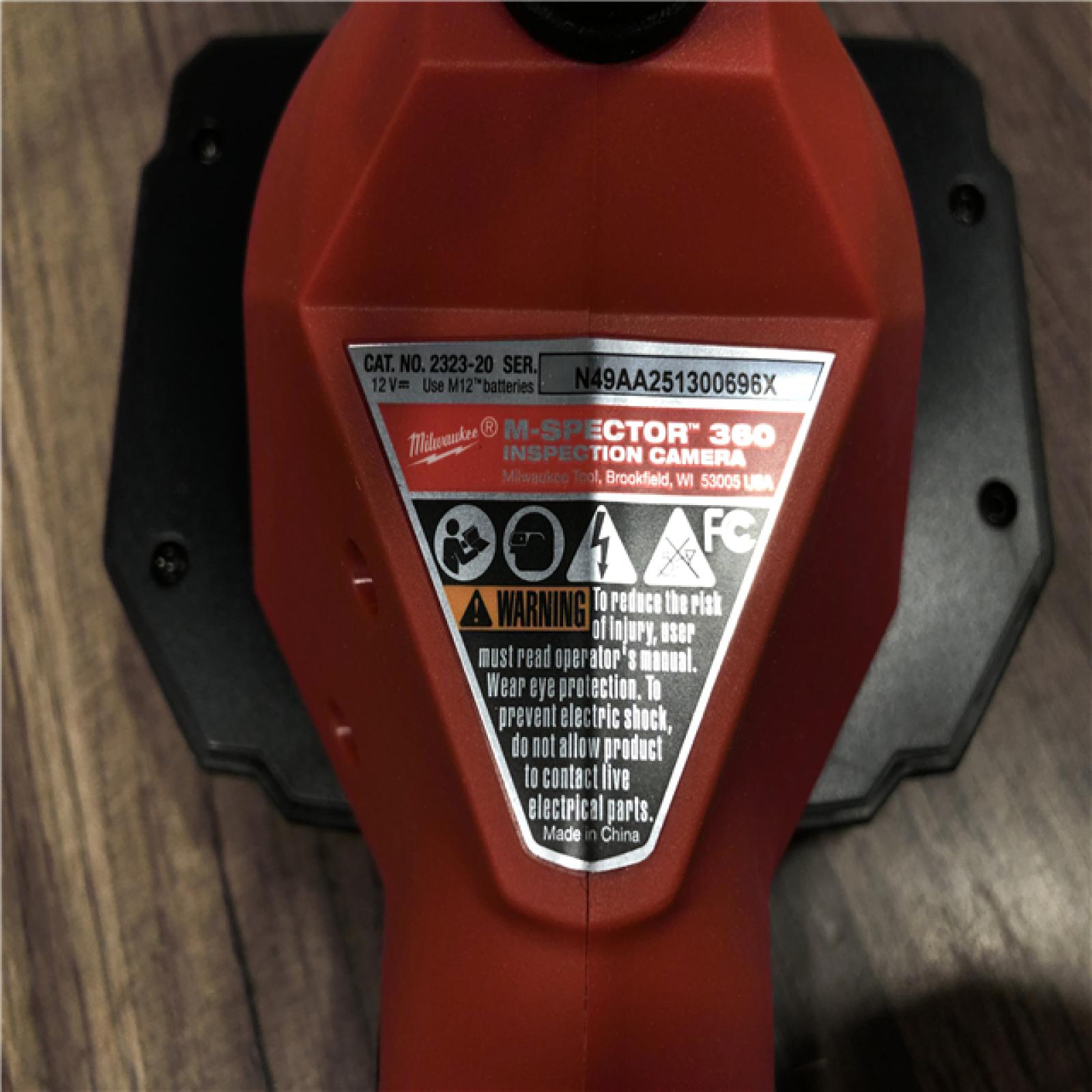 AS-IS Milwaukee 12V Lithium-Ion Cordless M-SPECTOR 360-Degree 4 ft. Inspection Camera Kit