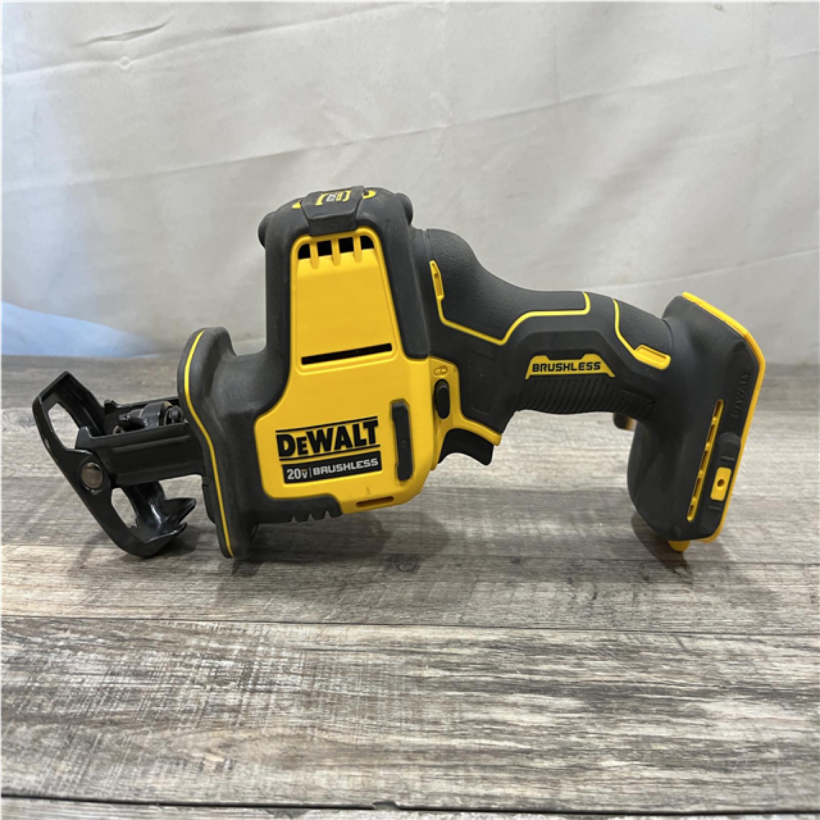 AS-IS DEWALT ATOMIC 20V MAX Cordless Brushless Compact Reciprocating Saw (Tool Only)