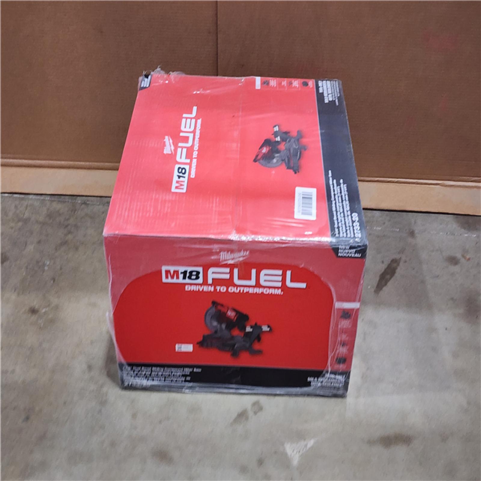 HOUSTON LOCATION - AS-IS (NEW) Milwaukee M18 FUEL 7-1/4 in. Cordless Brushless Dual-Bevel Sliding Compound Miter Saw (Tool Only)