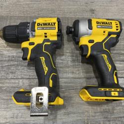 AS-IS DEWALT ATOMIC 20-Volt MAX Lithium-Ion Cordless Combo Kit