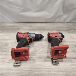 AS-IS MILWAUKEE FUEL 18V Cordless Hammer Drill and Impact Driver Combo Kit