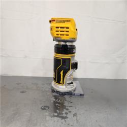 AS-IS- DEWALT 20V MAX XR Lithium-Ion Brushless Cordless Compact Router (Tool Only)
