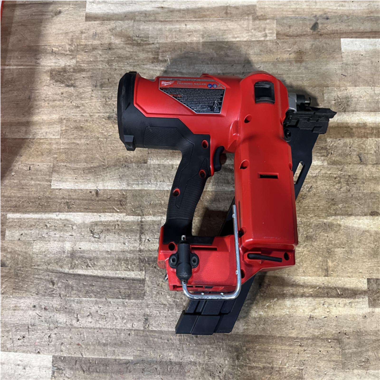 Houston Location AS-IS Milwaukee FUEL 3-1/2 in. 18-Volt 30-Degree Lithium-Ion Brushless Cordless Framing Nailer (Tool-Only)