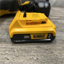 AS-IS DEWALT 20V MAX XR Lithium-Ion Cordless 18-Gauge Narrow Crown Stapler Kit