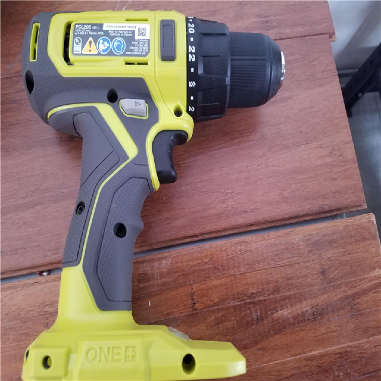 California NEW Ryobi One+ 18V 2-Tool Combo Kit  Includes (2) Batteries & Charger