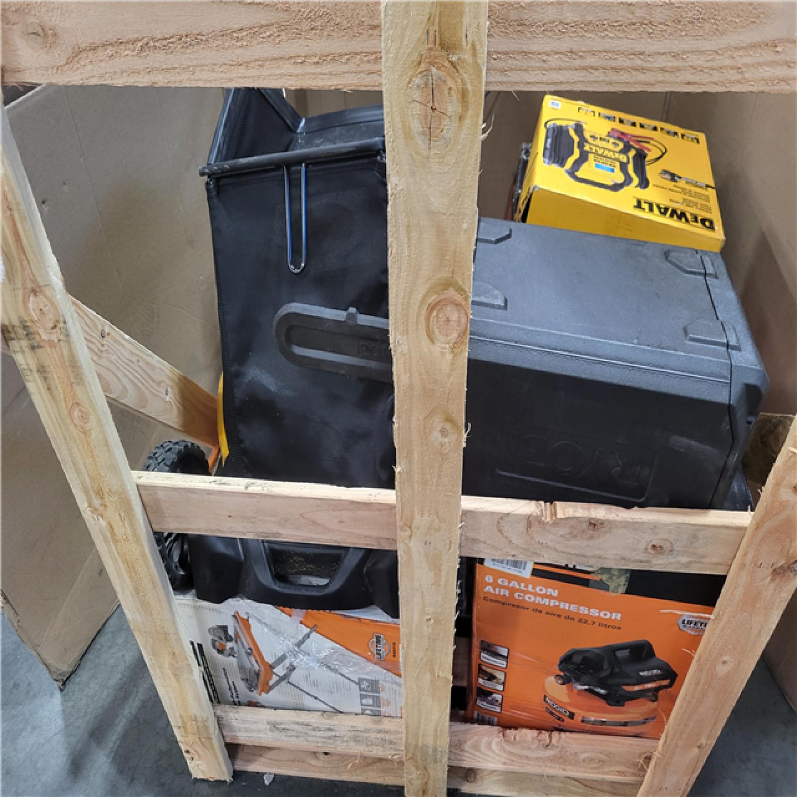 CALIFORNIA AS-IS OUTDOOR POWER EQUIPMENT