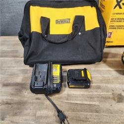HOUSTON LOCATION - AS-IS DEWALT DCN681D1 20V 18Ga Stapler Kit