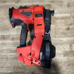 HOUSTON LOCATION - AS-IS Milwaukee M18 FUEL 18-Volt Lithium-Ion Brushless Cordless Coil Roofing Nailer (Tool Only)