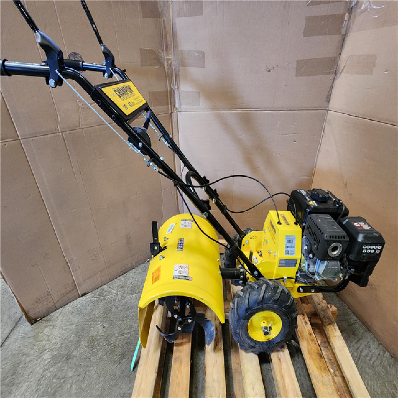 PhoenixChampion Power Equipment 19 in. 212cc 4-Stroke Gas Counter Rotating EPA Rear Tine Tiller with Self-Propelled Agricultural Tires
