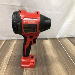 AS-IS Milwaukee 18V Lithium-Ion 570 MPH Brushless Cordless Precision Blower with Variable Speed Trigger and Trigger Lock