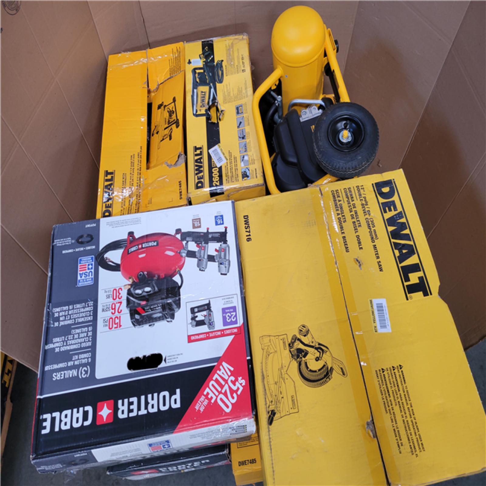 CALIFORNIA AS-IS TOOL PALLET