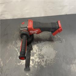 AS-IS- Milwaukee FUEL 18-Volt Lithium-Ion Brushless Cordless 4-1/2 in./5 in. Grinder W/Paddle Switch (Tool-Only)