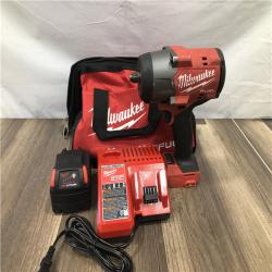 AS-IS Milwaukee FUEL 18V Lithium-Ion Brushless Cordless 1/2 in. Impact Wrench w/Friction Ring Kit