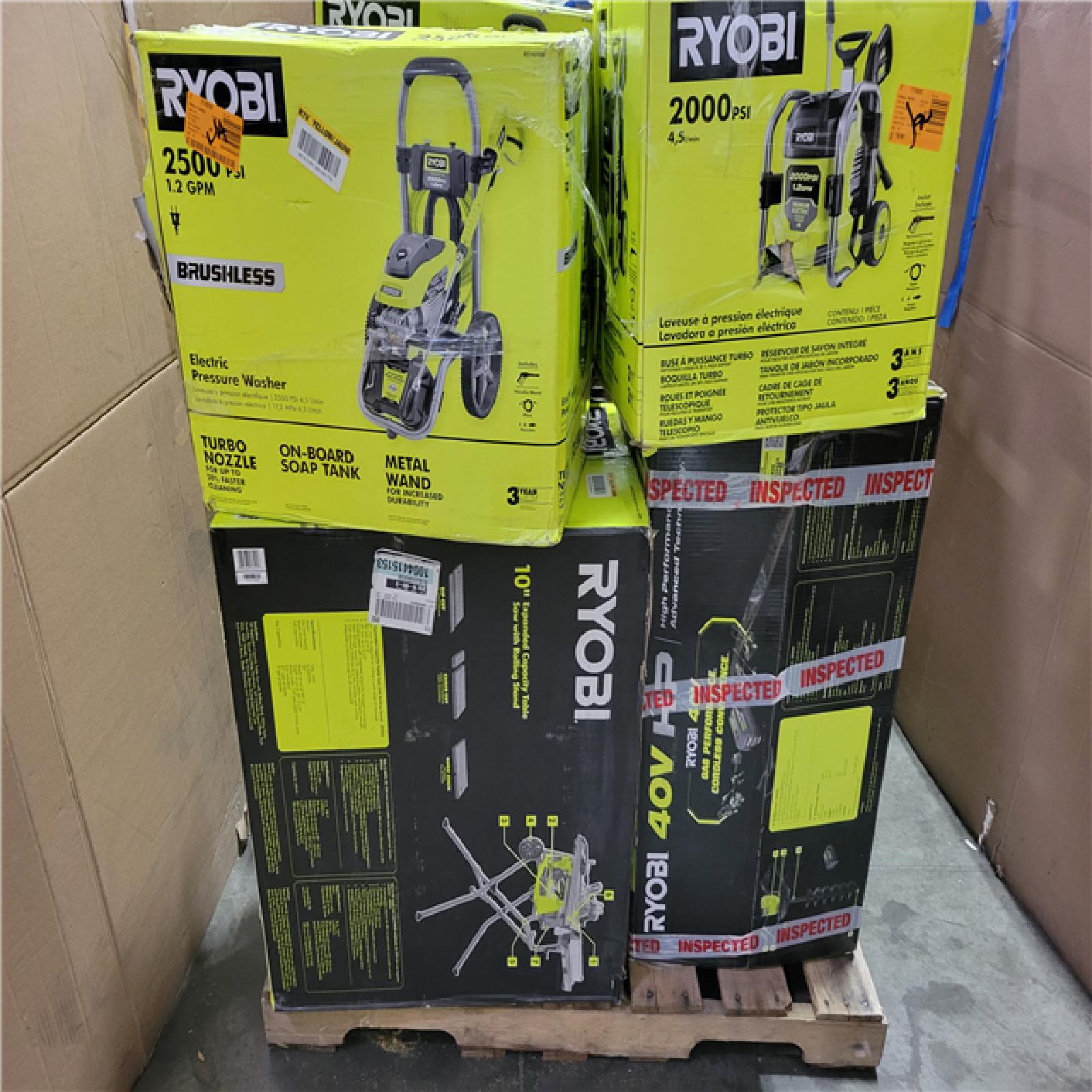 CALIFORNIA AS-IS TOOL PALLET