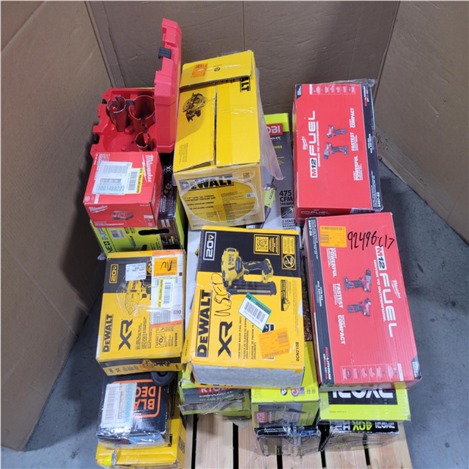 CALIFORNIA AS-IS TOOL PALLET
