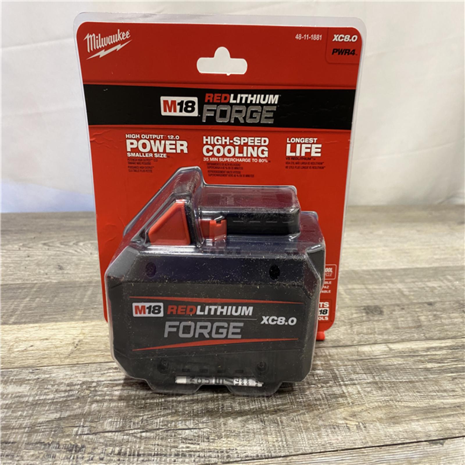 NEW - Milwaukee 18V Lithium-Ion REDLITHIUM FORGE XC 8.0 Ah Battery Pack