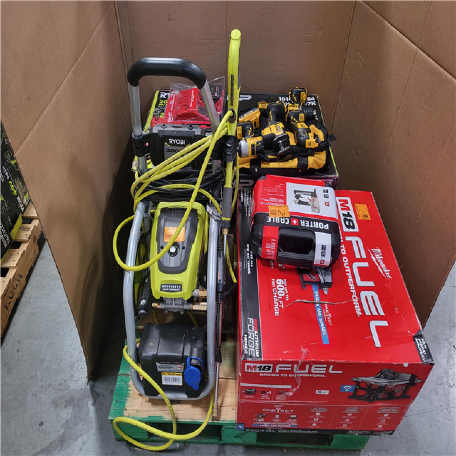 CALIFORNIA AS-IS TOOL PALLET