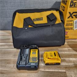 HOUSTON LOCATION - AS-IS DeWALT DCN681D1 20V MAX 18ga Cordless Brushless Narrow Crown Stapler Kit w/ BATTERY & CHARGER