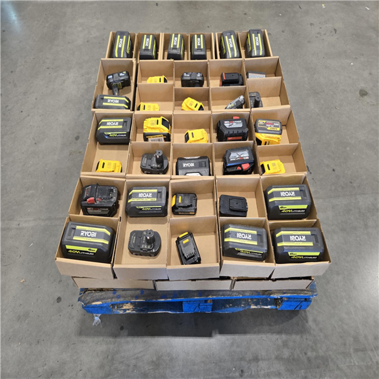 DALLAS LOCATION- AS-IS BATTERY PALLET