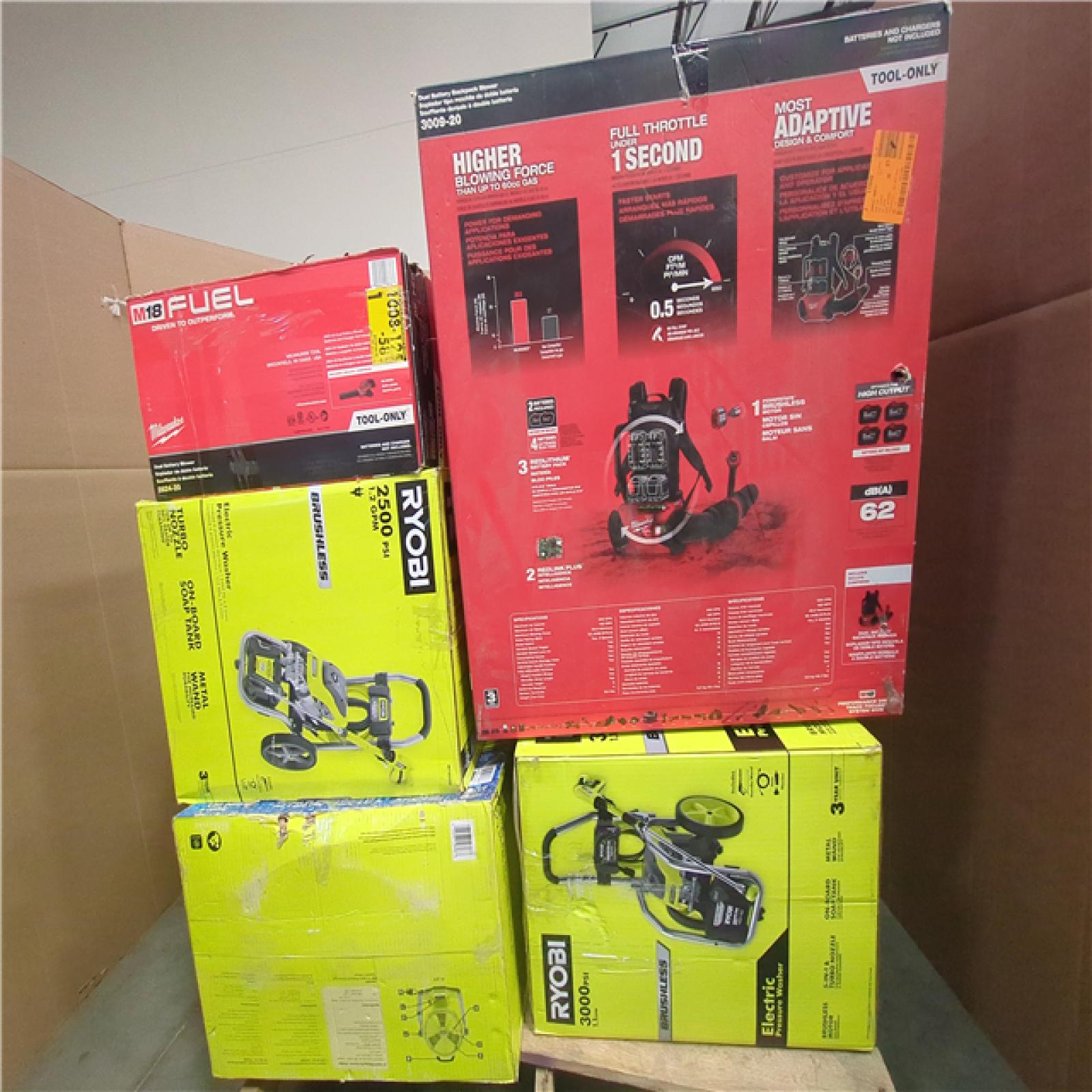 CALIFORNIA AS-IS TOOL PALLET