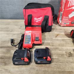 HOUSTON LOCATION - AS-IS Milwaukee 18V Cordless Brushed 2 Tool Drill/Driver and Impact Driver Kit