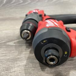 AS-IS Milwaukee FUEL 18V Lithium-Ion Brushless Cordless Hammer Drill and Impact Driver Combo Kit