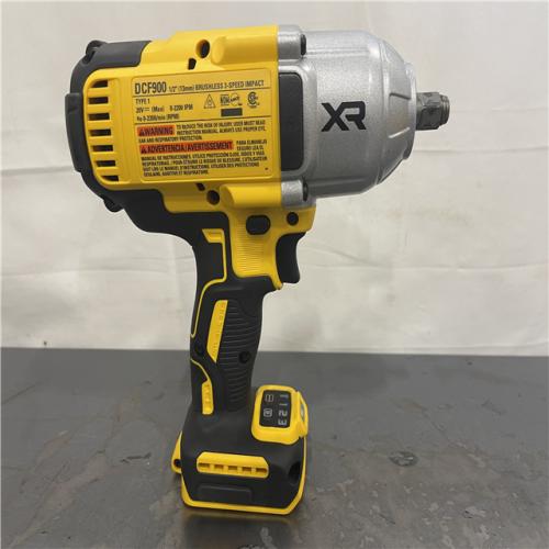 AS-IS- Dewalt 20V MAX Lithium-Ion Cordless 1/2 in. Impact Wrench Kit W/ BATTERY & CHARGER