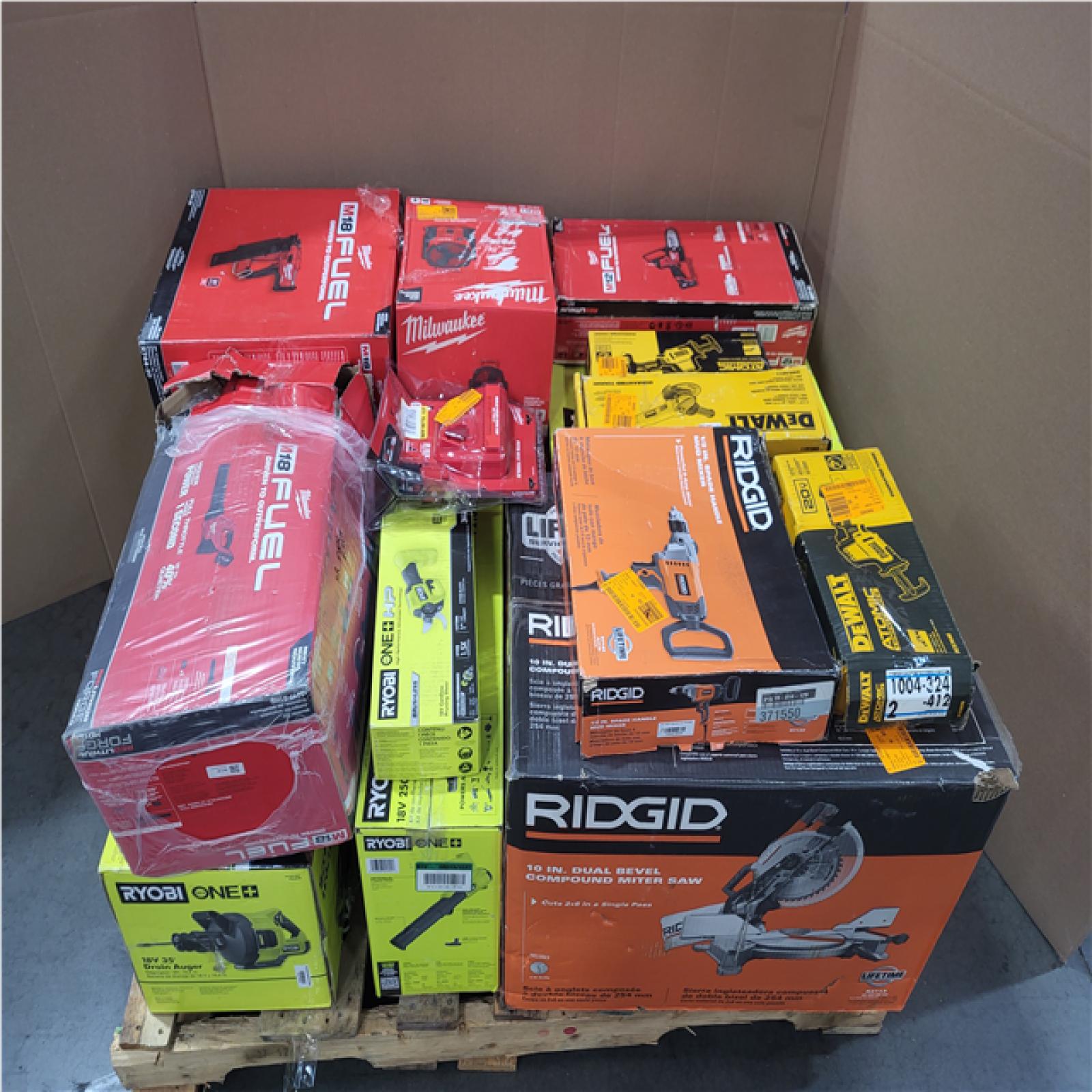 CALIFORNIA AS-IS TOOL PALLET