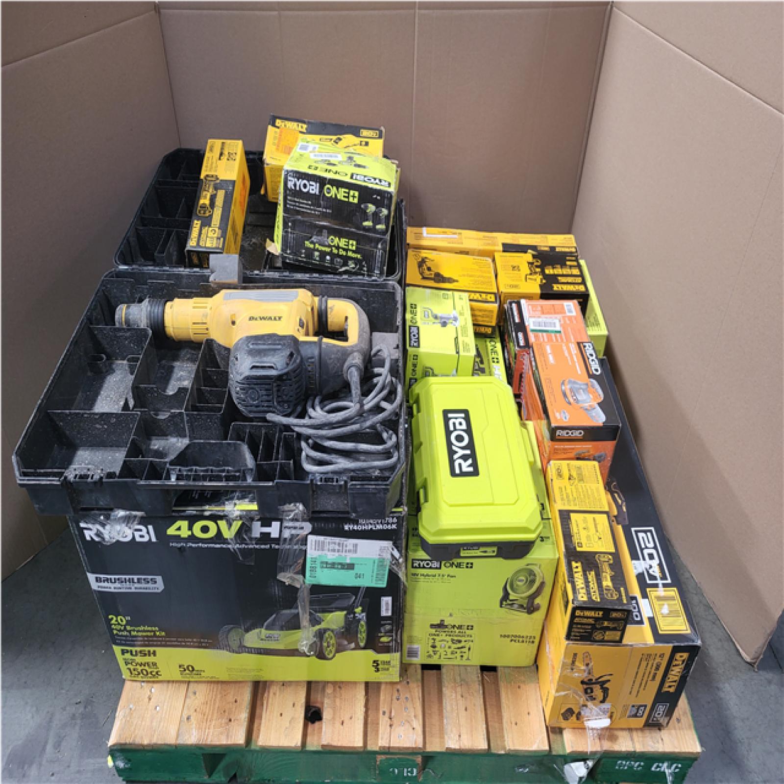 CALIFORNIA AS-IS TOOL PALLET