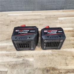 HOUSTON LOCATION - AS-IS MILWAUKEE FORGE BATTERY PACK QTY - 2