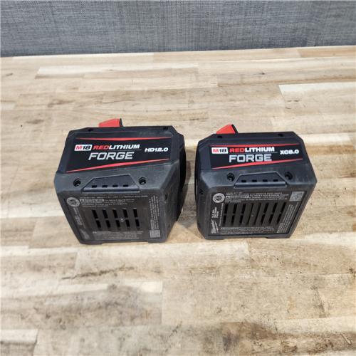 HOUSTON LOCATION - AS-IS MILWAUKEE FORGE BATTERY PACK QTY - 2