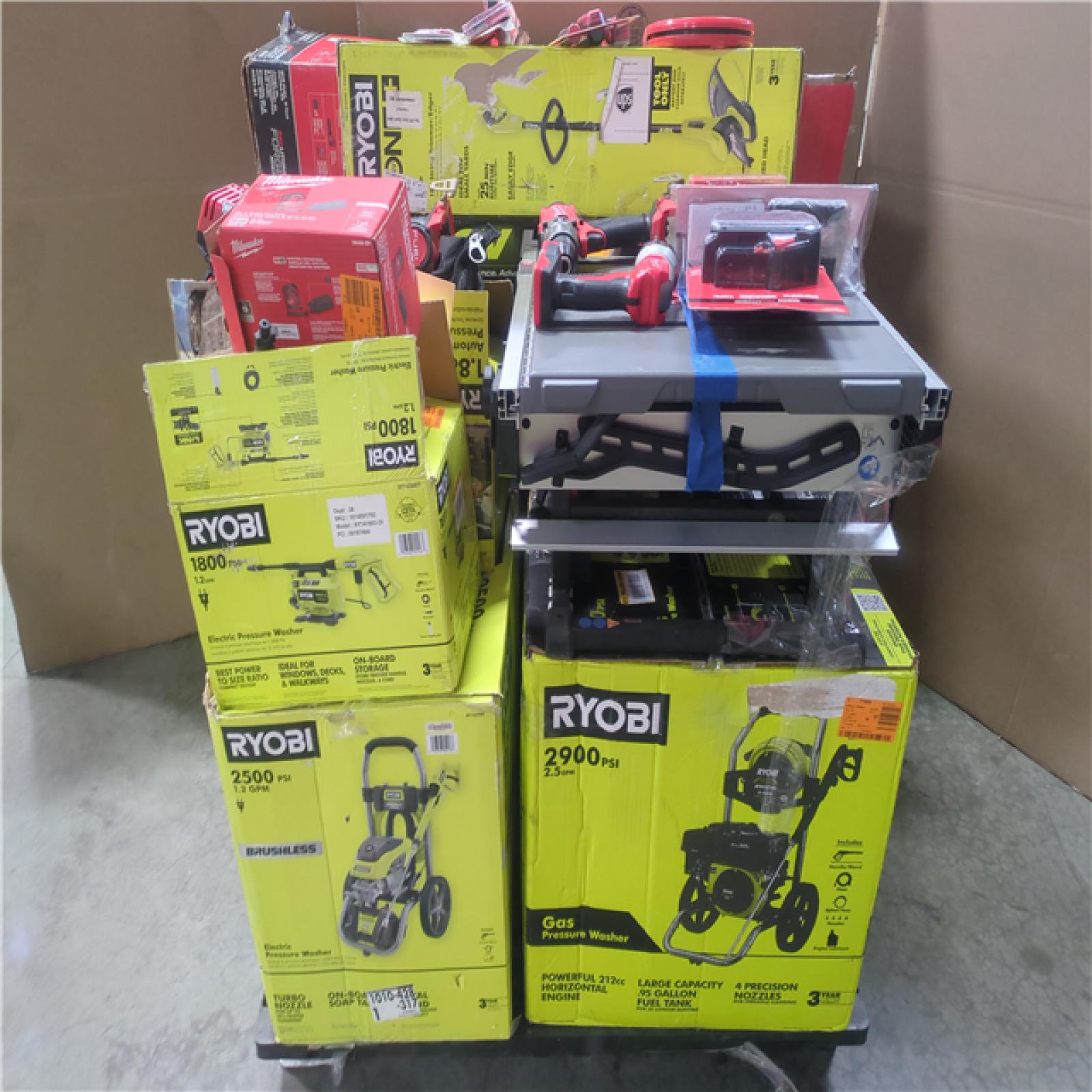 CALIFORNIA AS-IS TOOL PALLET
