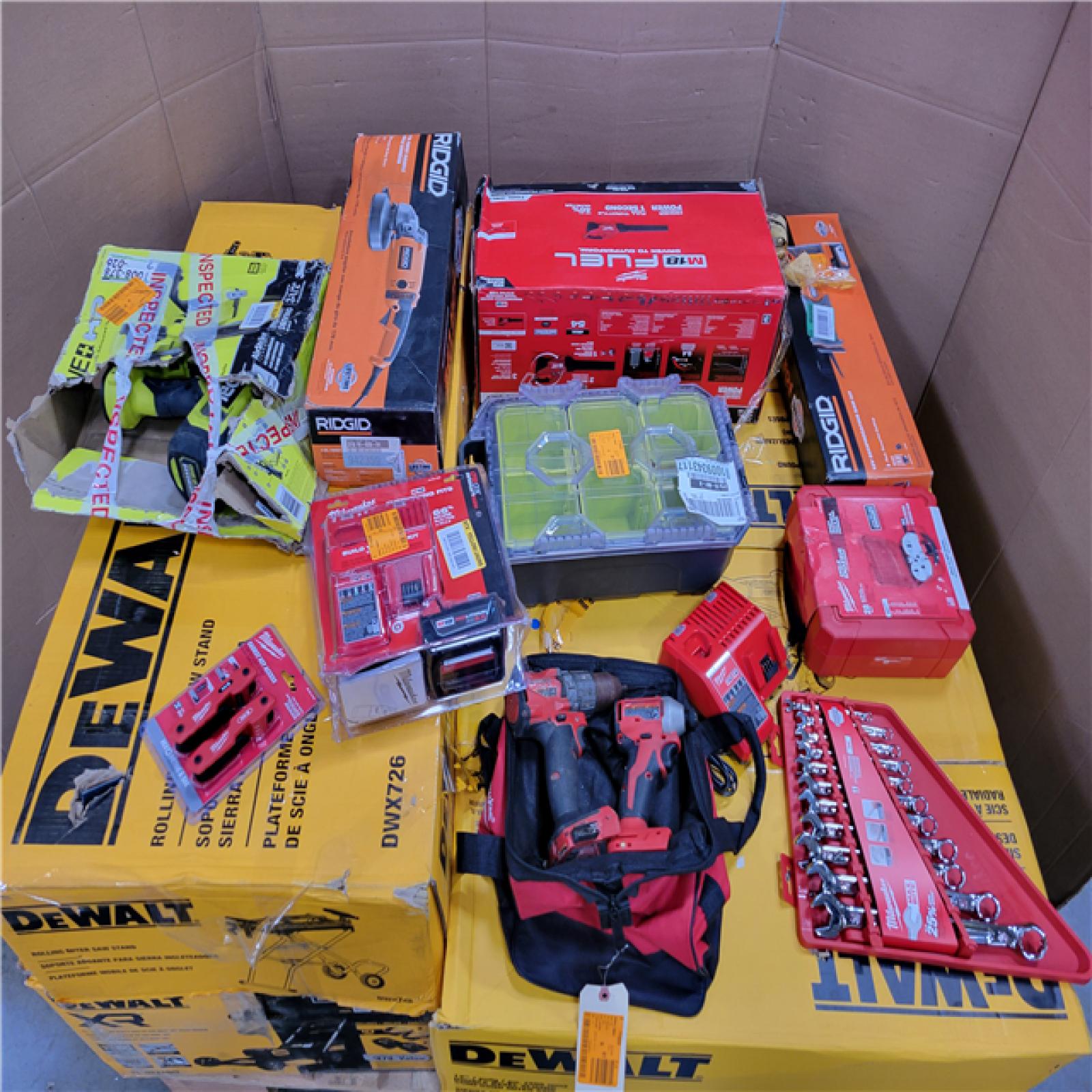 CALIFORNIA AS-IS TOOL PALLET