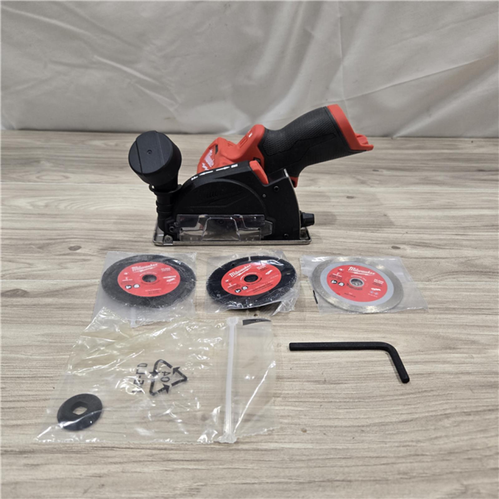 AS-IS Milwaukee M12 FUEL 12V Cordless 3 in. Cut Off Saw (Tool-Only)