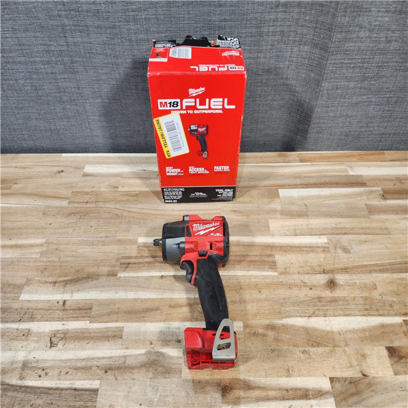 HOUSTON LOCATION - AS-IS Milwaukee FUEL GEN-2 18V Lithium-Ion Mid Torque Brushless Cordless 3/8 in. Impact Wrench with Friction Ring (Tool-Only)