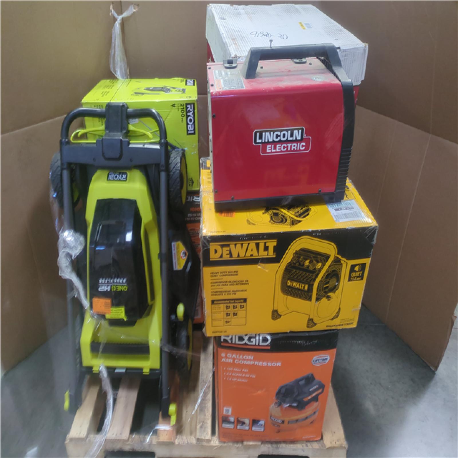 California AS-IS OUTDOOR POWER EQUIPMENT