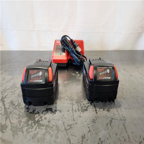 AS-IS- Milwaukee 18-Volt Lithium-Ion XC Starter Kit