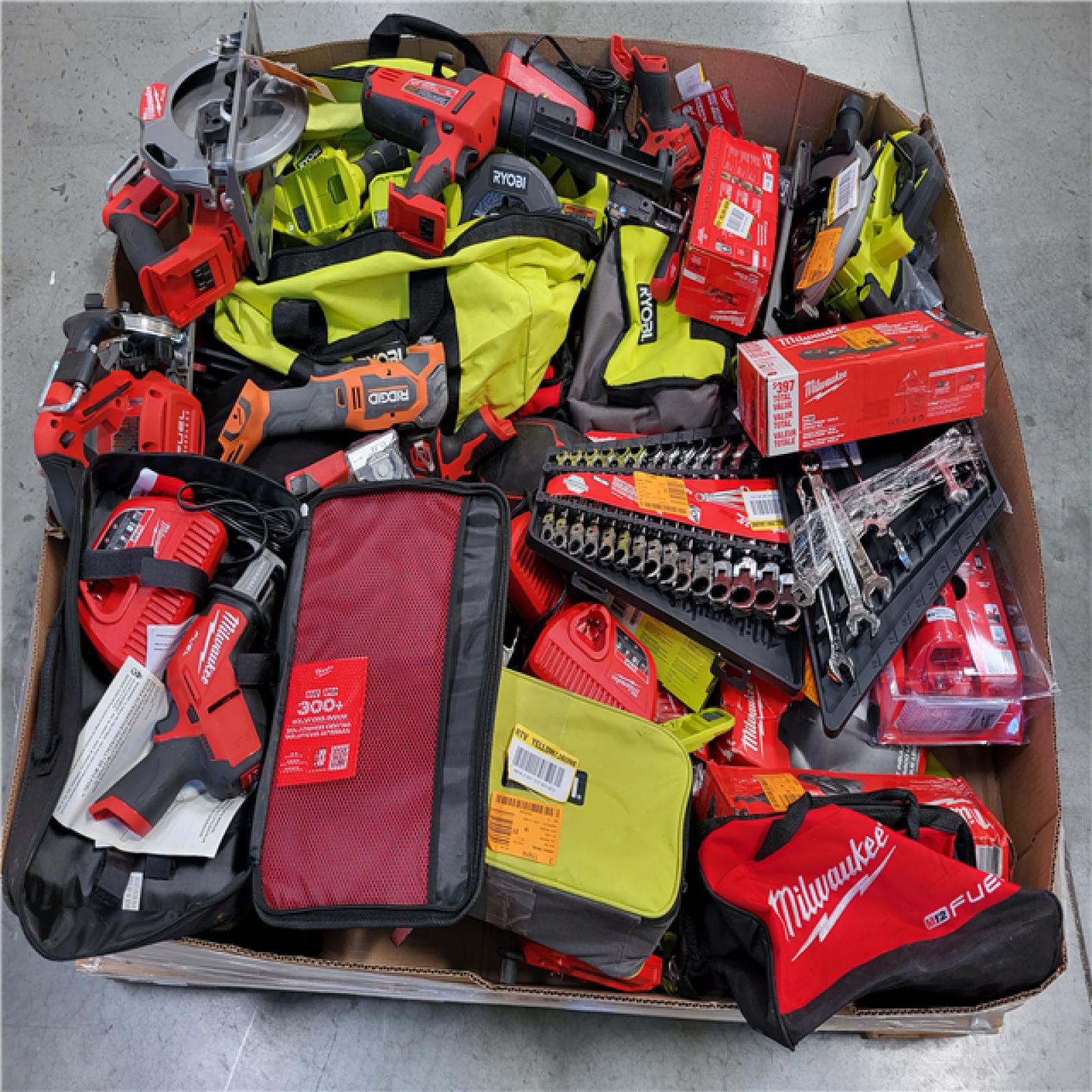 CALIFORNIA AS-IS TOOL PALLET