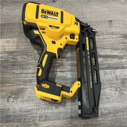 AS-IS DEWALT 20V MAX XR 16-Gauge Lithium-Ion Cordless Finish Nailer (Tool Only)