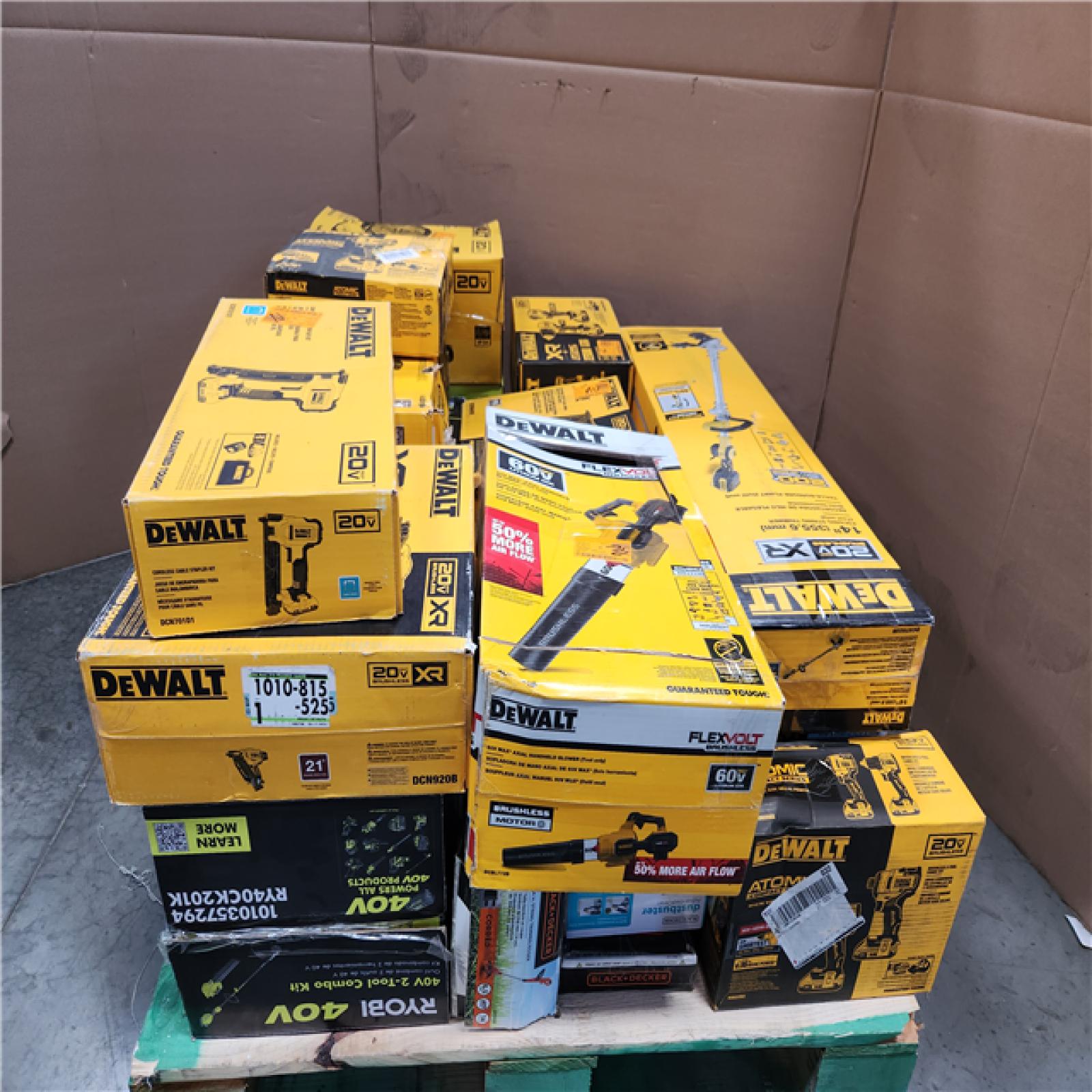 CALIFORNIA AS-IS TOOL PALLET