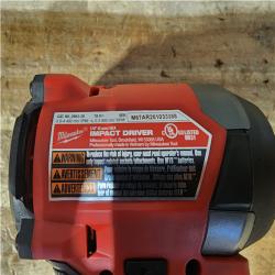 Houston Location AS-IS Milwaukee FUEL 18V Lithium-Ion Brushless Cordless 1/4 in. Hex Impact Driver (Tool-Only)