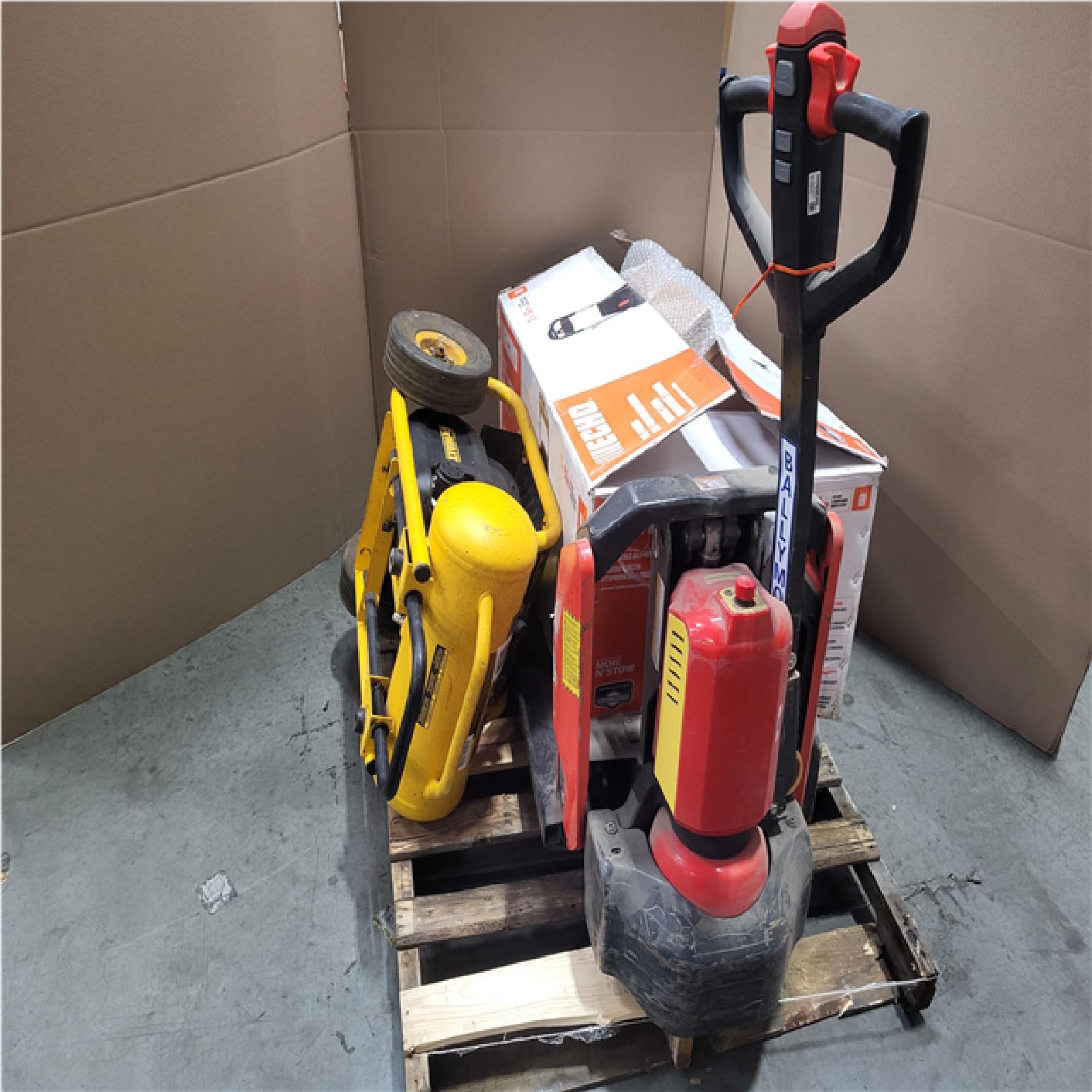 CALIFORNIA AS-IS OUTDOOR POWER EQUIPMENT