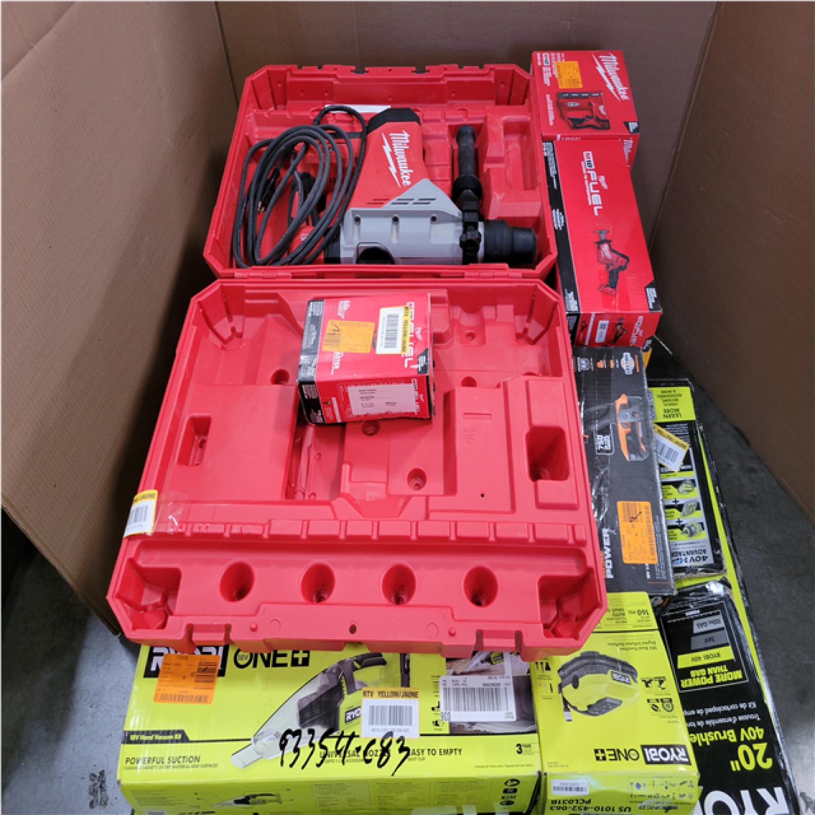 CALIFORNIA AS-IS TOOL PALLET