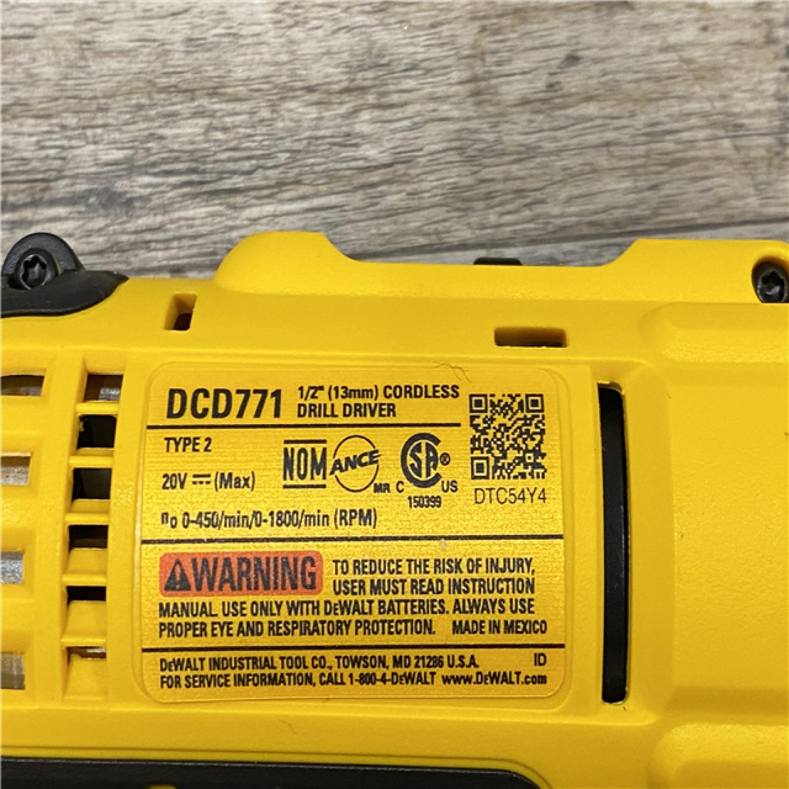 AS-IS DEWALT 20V MAX Cordless Drill/Impact 2 Tool Combo Kit