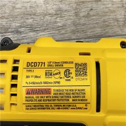 AS-IS DEWALT 20V MAX Cordless Drill/Impact 2 Tool Combo Kit